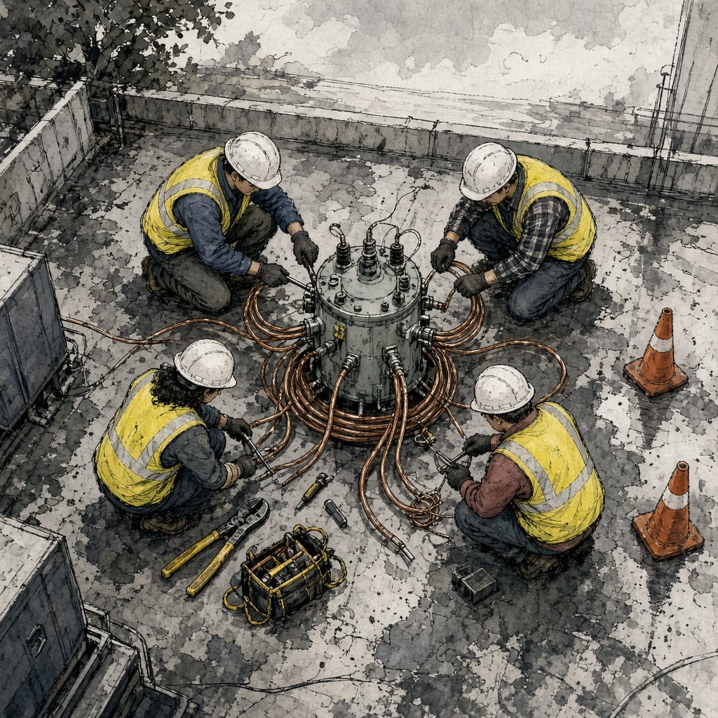 Editorial illustration for Does FAFSA Cover Trade School? The New Electrical Leverage