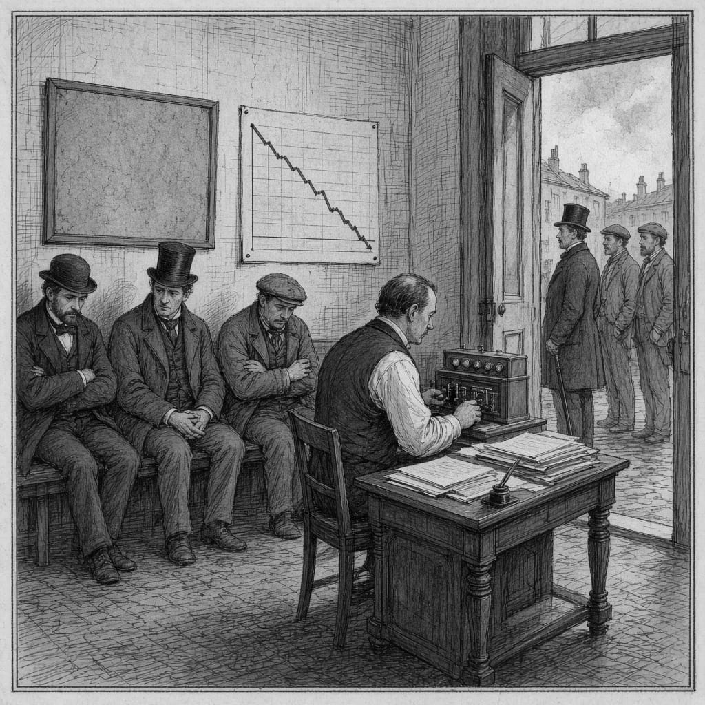 Editorial illustration for Hourly Pay Cools to 3.2 Percent as Leverage Evaporates