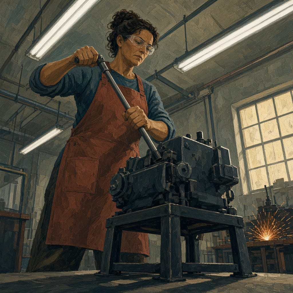 Editorial illustration for Layoffs Are a Drip, Not a Cliff, Until They Are Not