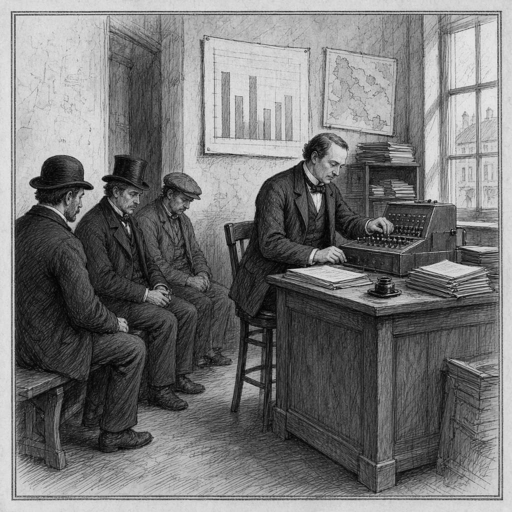 Editorial illustration for Participation Is the Quiet Line Under the Jobs Data
