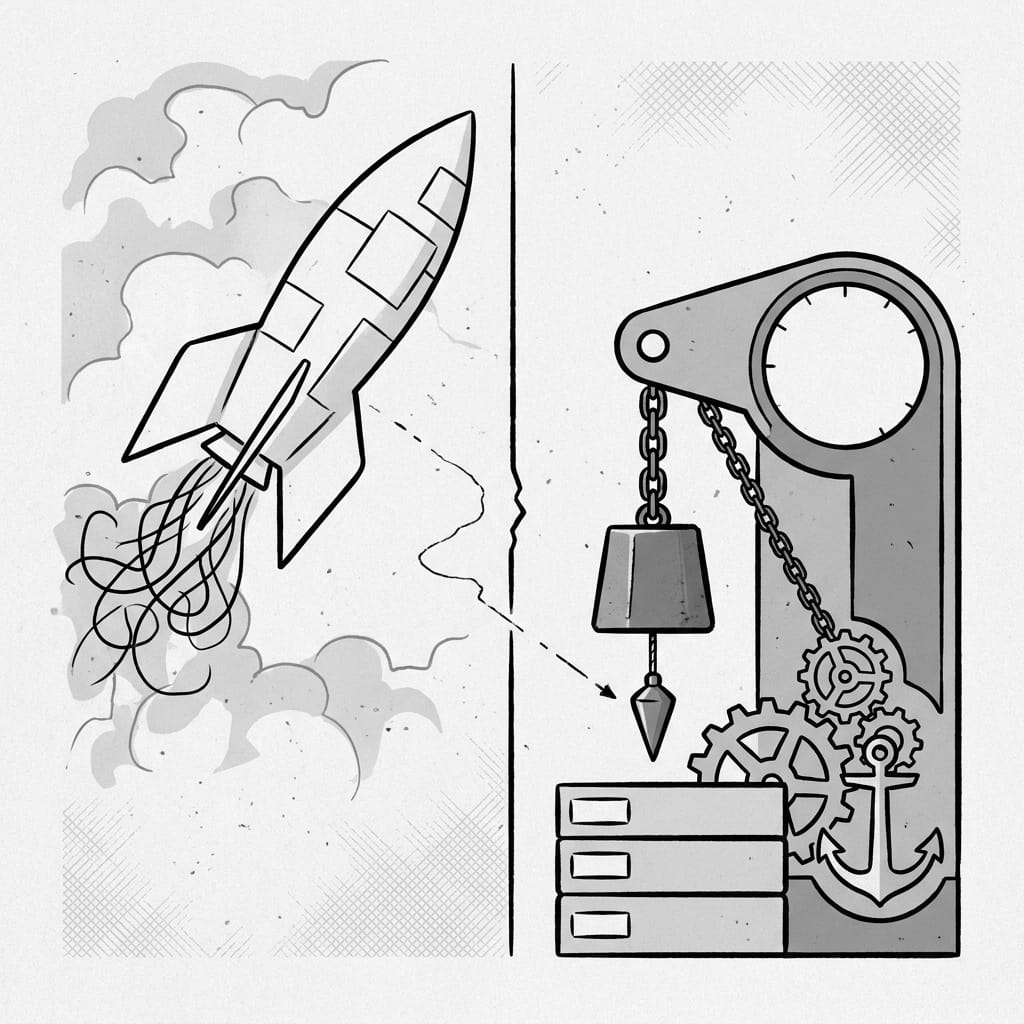 Editorial illustration for Stop Hiding Behind Buzzwords on Your Tech Operations Resume