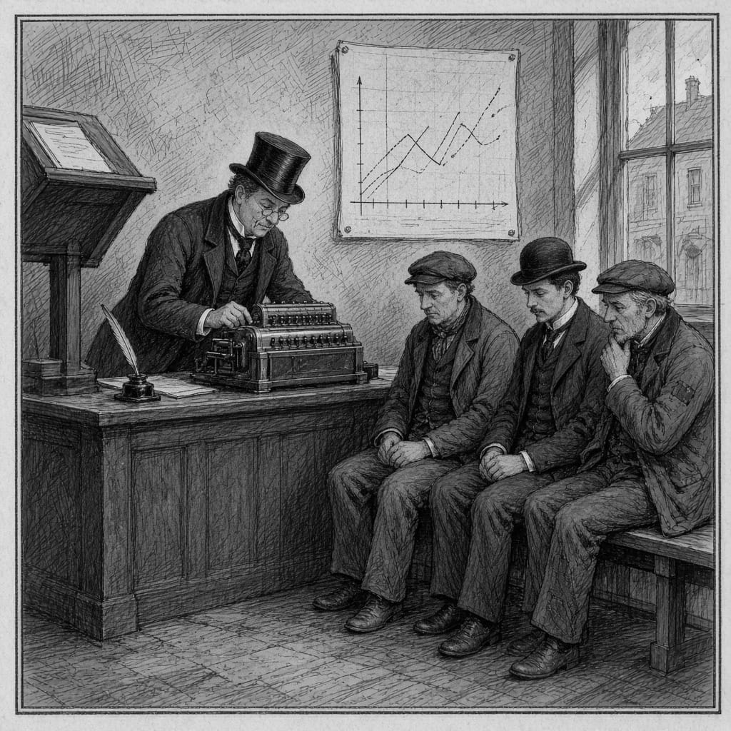 Editorial illustration for Unemployment is 4.1 percent. The Sahm gap is the subplot