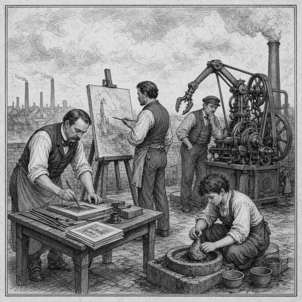 Editorial illustration for Why Employers Pay for Art Direction Over Asset Production